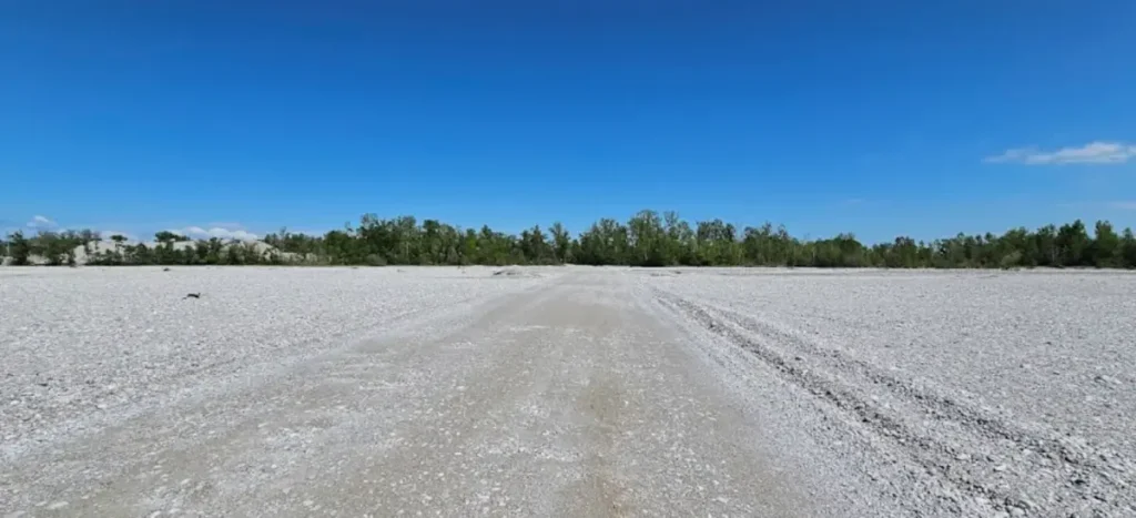 Tratto stradale in guado di Murlis e Rauscedo