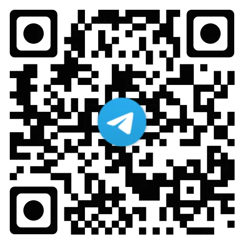 Codice QR per iscriversi su Telegram